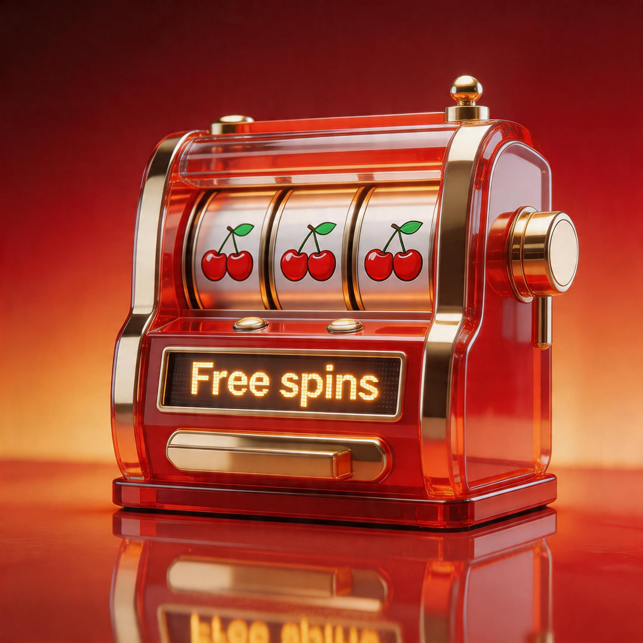 Fiery Play Casino Spielumgebung – futuristisches 3D-Render